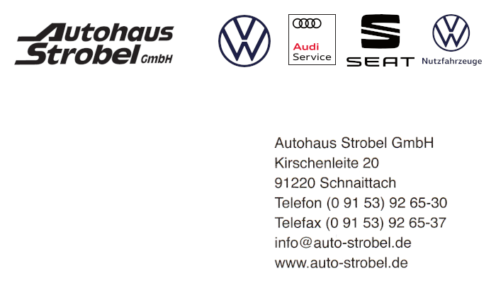 Anzeige: Autohaus Strobel