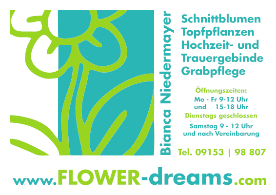 Anzeige: Flower Dreams Bianca Niedermayer
